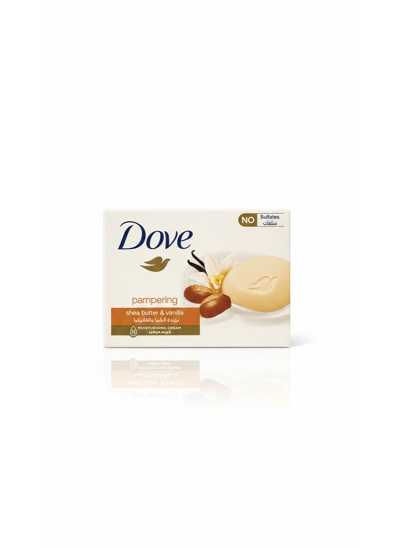 Dove Pampering Shea Butter & Vanilla Soap Bar - 90 gm - Image 2